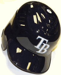 Tampa Bay Rays Full Size Official Left Handed Batting Helmet