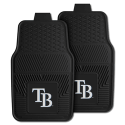 Tampa Bay Rays Heavy Duty Car Mat Set - 2 Pieces