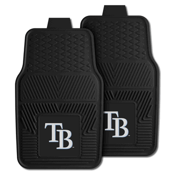 Tampa Bay Rays Heavy Duty Car Mat Set - 2 Pieces