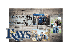 Tampa Bay Rays I Love my Family Clip Frame