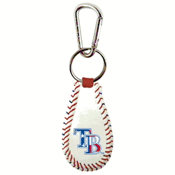 Tampa Bay Rays Keychain Baseball Stars and Stripes CO