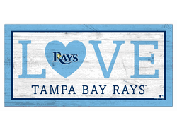 Tampa Bay Rays Love 6x12 Sign