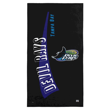 Tampa Bay Rays MLB CC Throwback Beach Towel