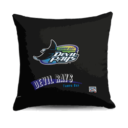 Tampa Bay Rays MLB CC Throwback Throw Pillow