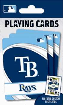 Tampa Bay Rays MLB Playing Cards