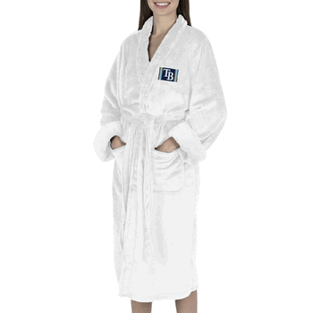 Tampa Bay Rays MLB Tag Silk Touch Robe Small/Medium