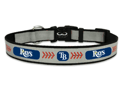 Tampa Bay Rays Pet Collar Reflective Baseball Size Large CO