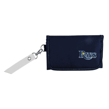 Tampa Bay Rays Ribbon Organizer Wallet White