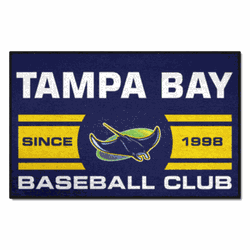 Tampa Bay Rays Starter Mat Accent Rug - 19in. x 30in.