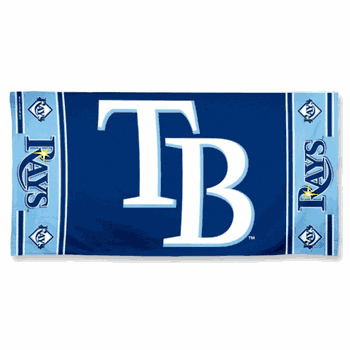 Tampa Bay Rays Towel 30x60 Beach Style