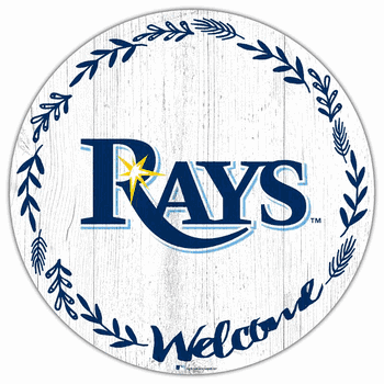 Tampa Bay Rays Welcome 12in Circle