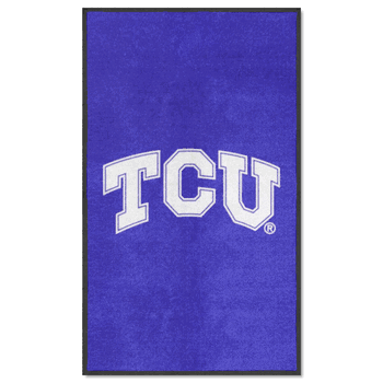 TCU 3X5 High-Traffic Mat with Durable Rubber Backing - Portrait Orientation