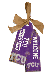 TCU Horned Frogs 12" Team Tags