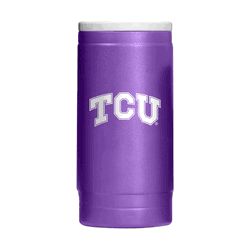 TCU Horned Frogs 12oz Flipside Powdercoat SlimCan Coolie