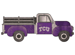 TCU Horned Frogs 15in Truck cutout