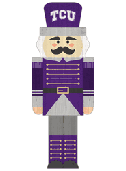 TCU Horned Frogs 31" Nutcracker Leaner