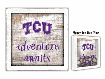 TCU Horned Frogs Adventure Awaits Money Box