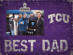 TCU Horned Frogs Best Dad Clip Frame