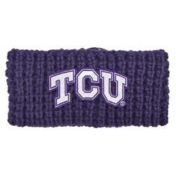 TCU Horned Frogs Chunky Knit Headband