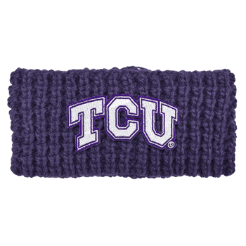 TCU Horned Frogs Chunky Knit Headband