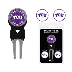 TCU Horned Frogs Divot Tool and Marker Set