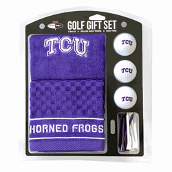 TCU Horned Frogs Embroidered Towel Gift Set
