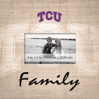 TCU Horned Frogs Family Picture Frame
