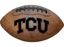 TCU Horned Frogs Football - Vintage Throwback - 9 Inches
