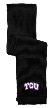 TCU Horned Frogs Full Color Waffle Scarf