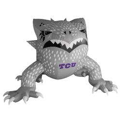TCU Horned Frogs 7 FT Inflatable Mascot