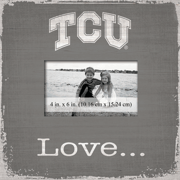 TCU Horned Frogs Love Picture Frame