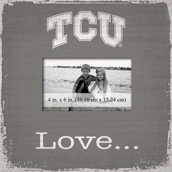 TCU Horned Frogs Love Picture Frame