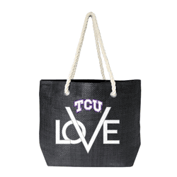 TCU Horned Frogs Love Tote