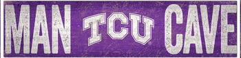 TCU Horned Frogs Man Cave Sign