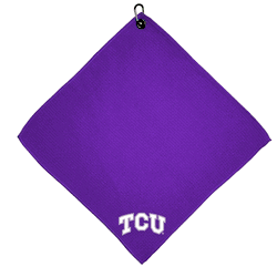 TCU Horned Frogs Microfiber Small Towel - 15" x 15" (Colored)