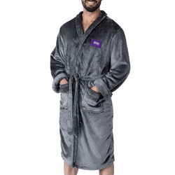 TCU Horned Frogs NCAA Logo Silk Touch Robe L/XL