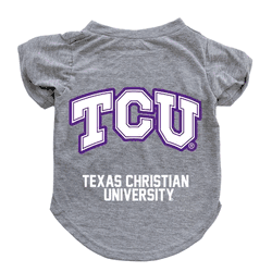 TCU Horned Frogs Pet T-Shirt XL