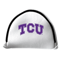 TCU Horned Frogs Putter Cover - Mallet (White)