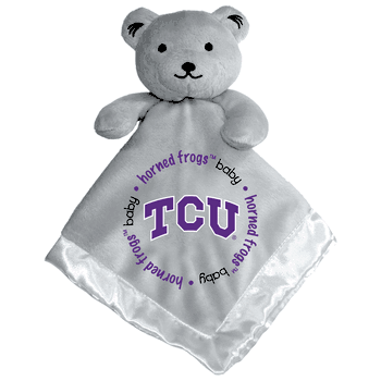 TCU Horned Frogs Security Bear - Gray