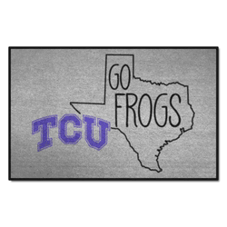 TCU Horned Frogs Southern Style Starter Mat Accent Rug - 19in. x 30in.