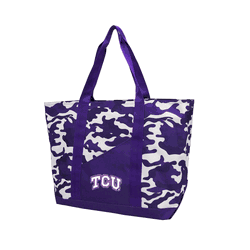 TCU Horned Frogs Super-Duty Camo Tote PURP
