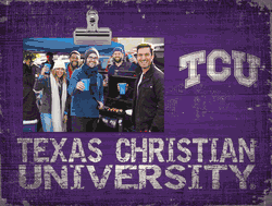 TCU Horned Frogs Team Name Clip Frame