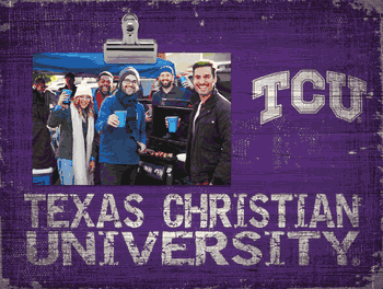 TCU Horned Frogs Team Name Clip Frame