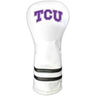 TCU Horned Frogs Vintage Fairway Headcover (White)