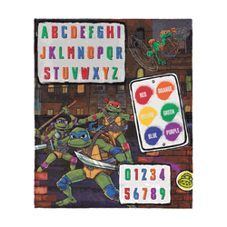 Teenage Mutant Ninja Turtles Learning is Rad Silk Touch Throw Blanket 50x60 inches