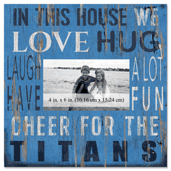 Tennessee Titans 10x10 In This House Frame