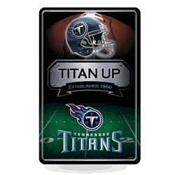 Tennessee Titans  11" x 17" Home Decor Sign