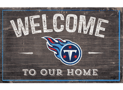 Tennessee Titans 11x19 Welcome to our Home Sign
