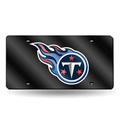 Tennessee Titans  12" x 6" Laser Cut Tag For Car/Truck/SUV