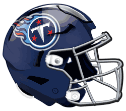 Tennessee Titans 12in Authentic Helmet Sign